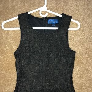 Black Blue Rain dress